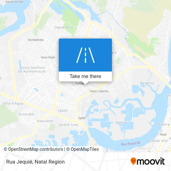 Rua Jequié map