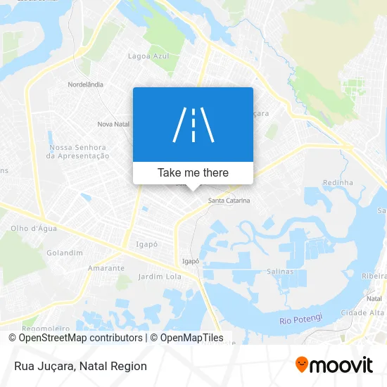 Rua Juçara map