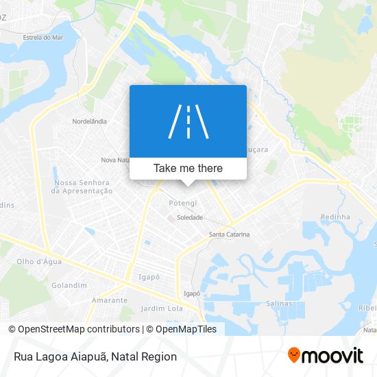 Rua Lagoa Aiapuã map