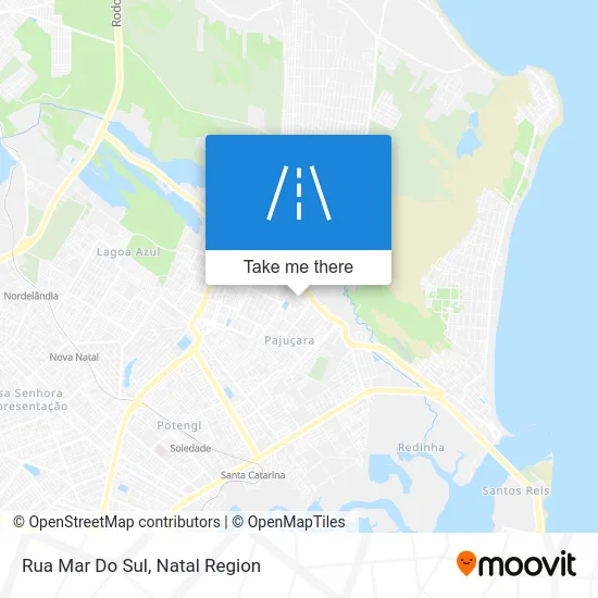 Rua Mar Do Sul map