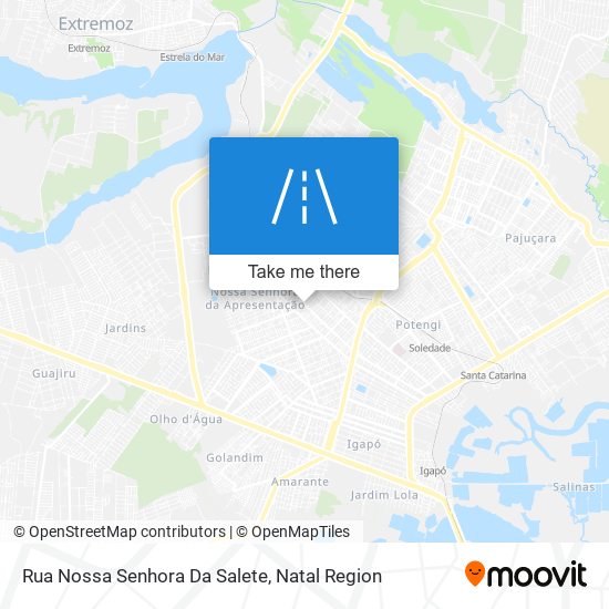 Rua Nossa Senhora Da Salete map