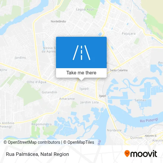 Rua Palmácea map