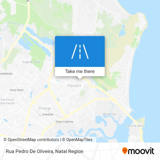 Rua Pedro De Oliveira map