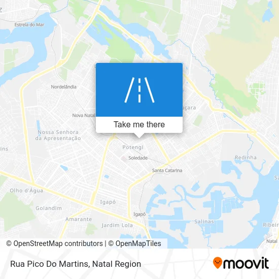 Rua Pico Do Martins map