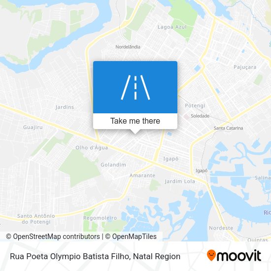Rua Poeta Olympio Batista Filho map