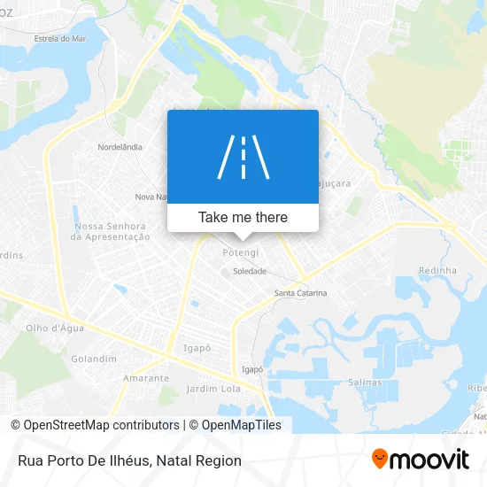 Rua Porto De Ilhéus map