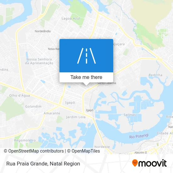 Rua Praia Grande map