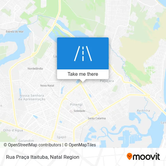 Rua Praça Itaituba map