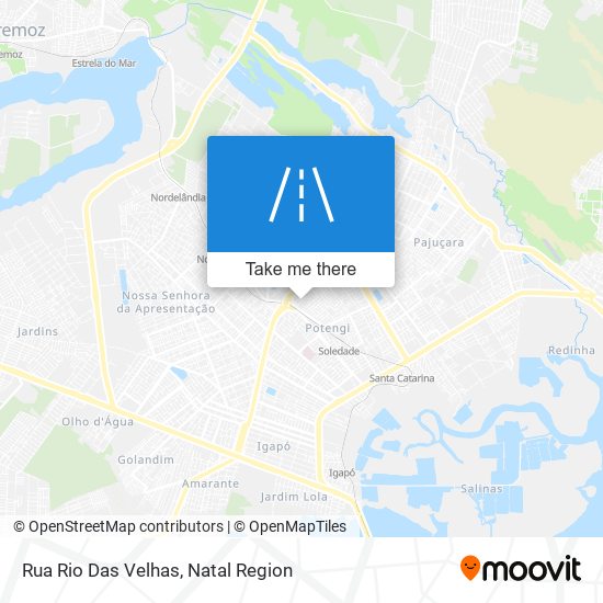 Rua Rio Das Velhas map