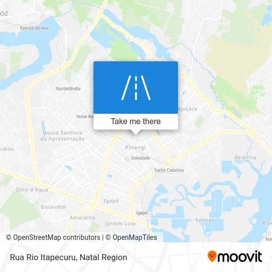Rua Rio Itapecuru map