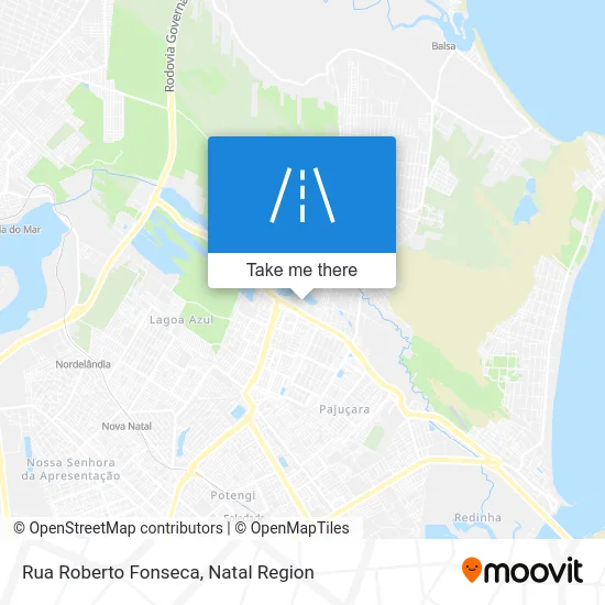 Rua Roberto Fonseca map