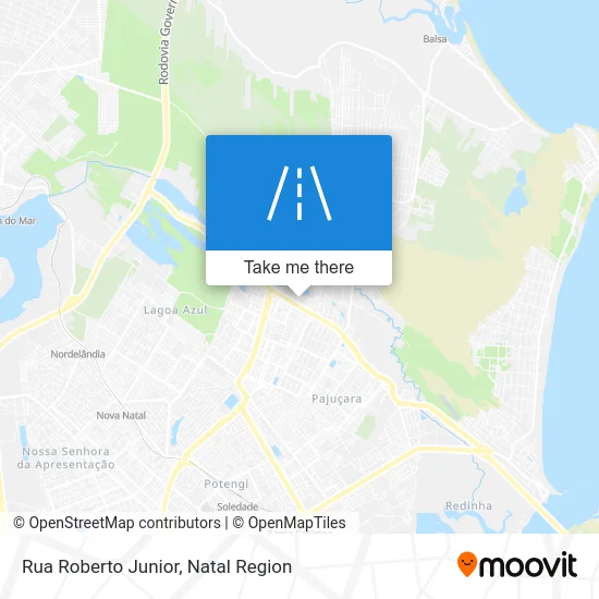 Rua Roberto Junior map