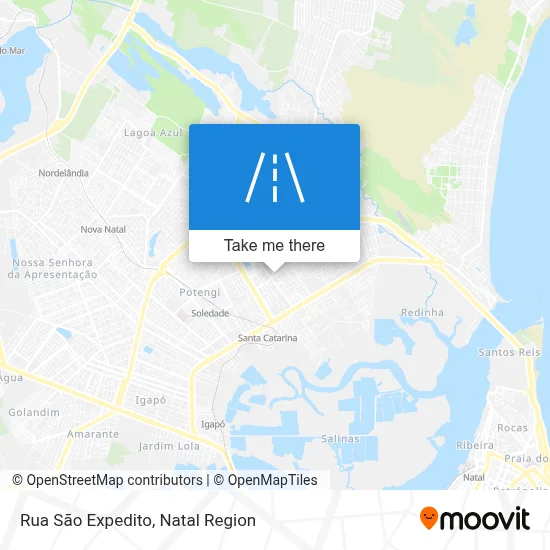 Rua São Expedito map