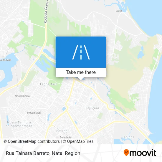 Rua Tainara Barreto map