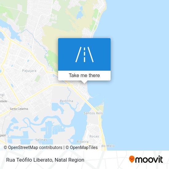 Rua Teófilo Liberato map