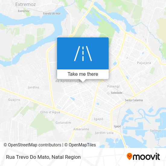 Rua Trevo Do Mato map