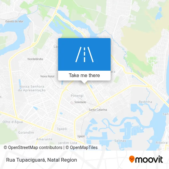 Rua Tupaciguará map