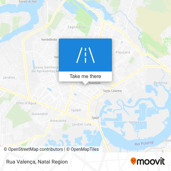 Rua Valença map