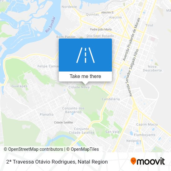 2ª Travessa Otávio Rodrigues map