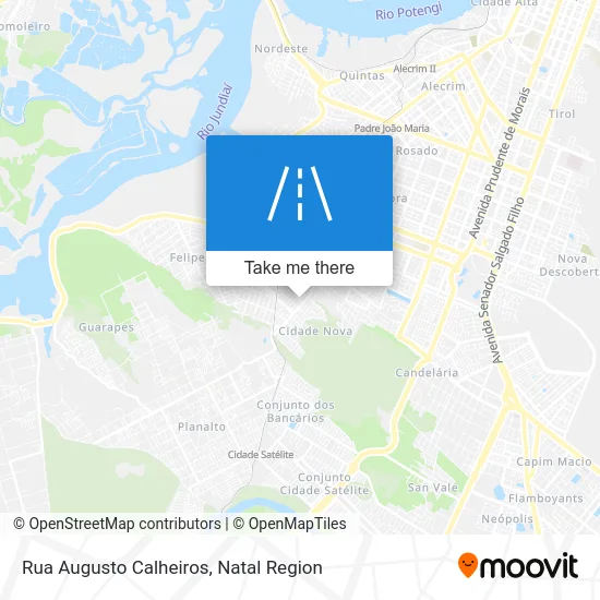 Rua Augusto Calheiros map