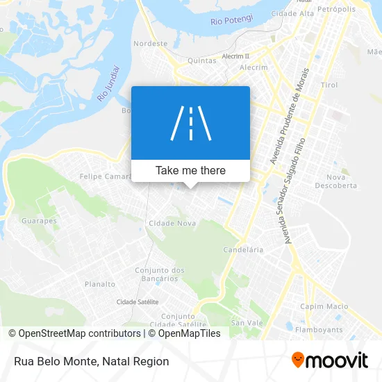 Rua Belo Monte map