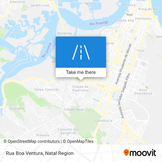 Rua Boa Ventura map