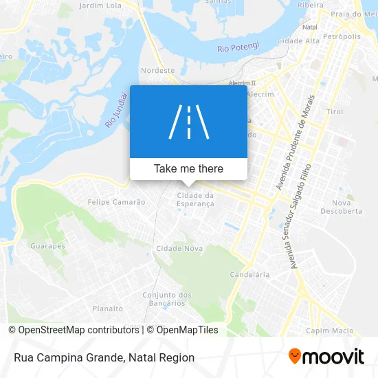 Rua Campina Grande map