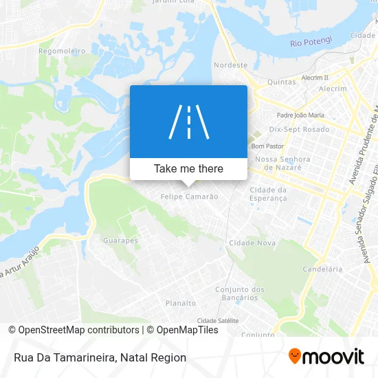 Rua Da Tamarineira map