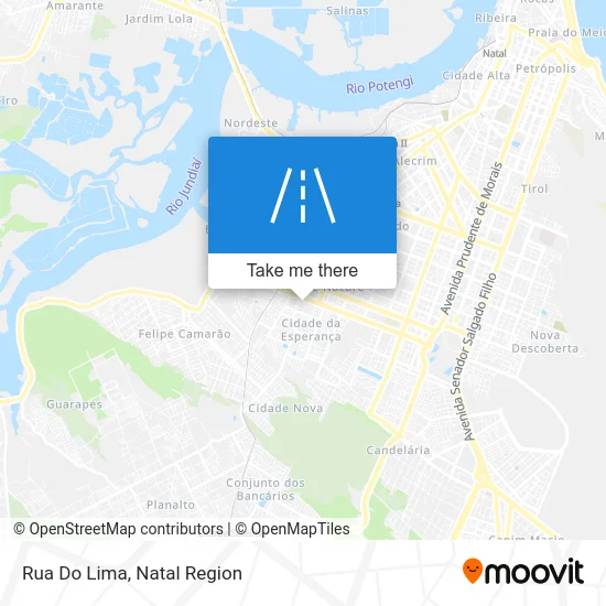 Rua Do Lima map