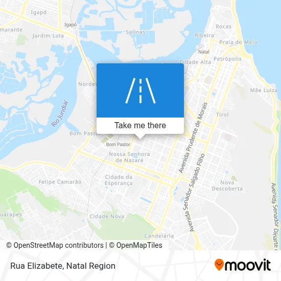 Rua Elizabete map