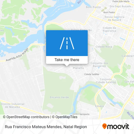 Rua Francisco Mateus Mendes map