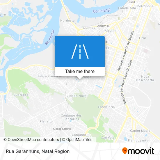 Rua Garanhuns map
