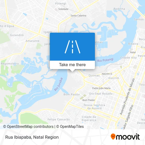 Rua Ibiapaba map