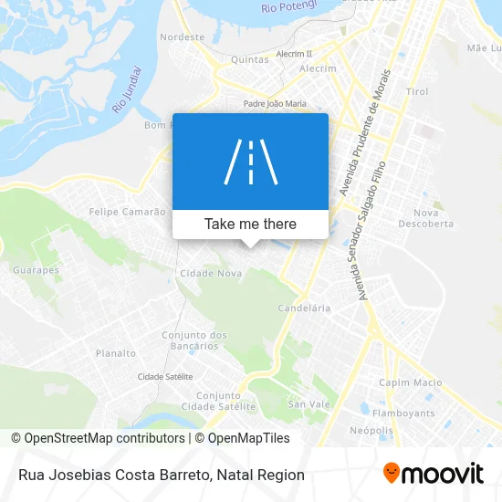 Rua Josebias Costa Barreto map