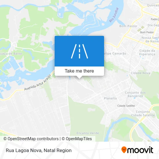 Rua Lagoa Nova map