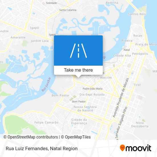 Rua Luiz Fernandes map