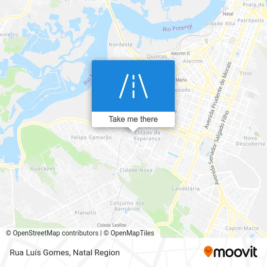 Rua Luís Gomes map