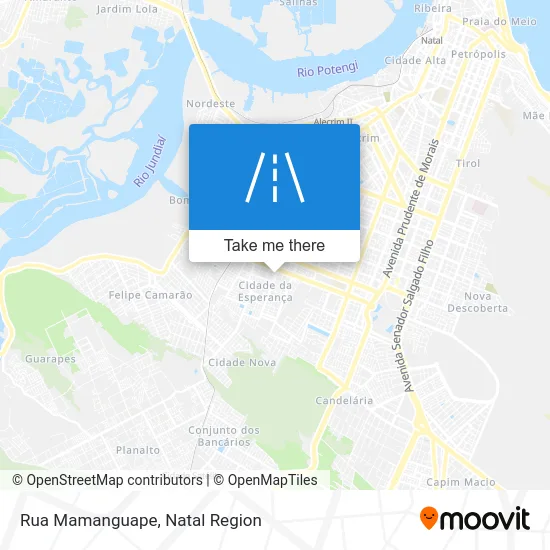 Rua Mamanguape map