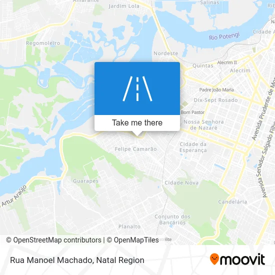 Rua Manoel Machado map