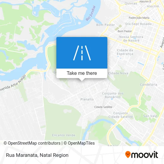 Rua Maranata map