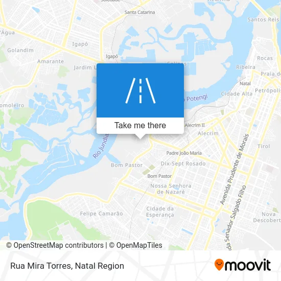 Rua Mira Torres map