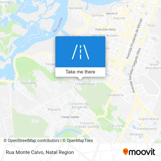 Rua Monte Calvo map