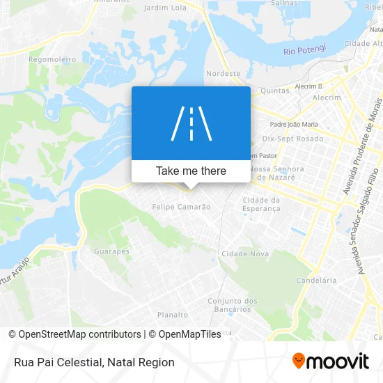 Rua Pai Celestial map