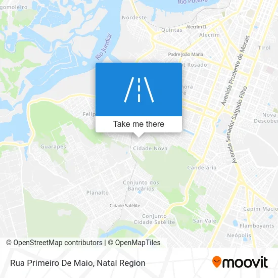 Rua Primeiro De Maio map