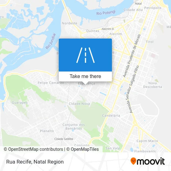 Rua Recife map