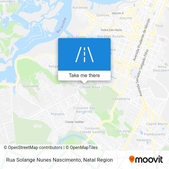 Rua Solange Nunes Nascimento map