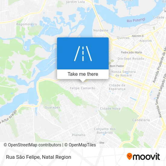 Rua São Felipe map
