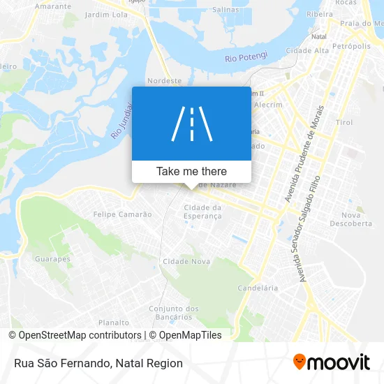 Rua São Fernando map