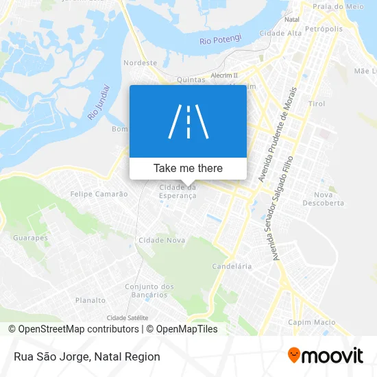 Rua São Jorge map