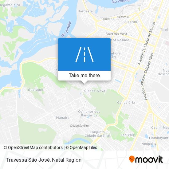 Travessa São José map